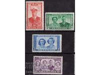 GB/Swaziland-1947-KG VI-Royal Visit Series,MLH