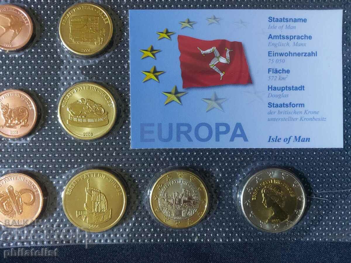 Trial Euro Set - Isle of Man 2006, 8 coins with price 22.00 BGN | € 11.25 Trial Euro Set - Isle of Man 2006, 8 coins with price 22.00 BGN | € 11.25