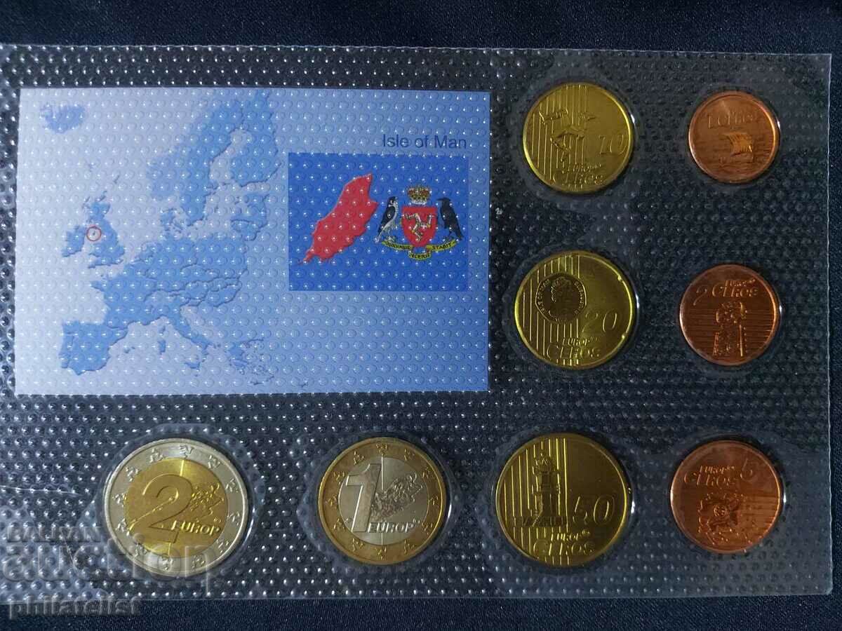 Auction Trial Euro Set - Isle of Man 2006, 8 coins Auction Trial Euro Set - Isle of Man 2006, 8 coins