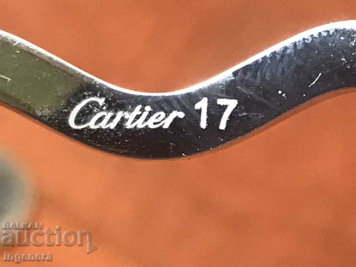 Delivery of SILVER BRACELET 925 SILVER CARTIER BRAND JEWELRY