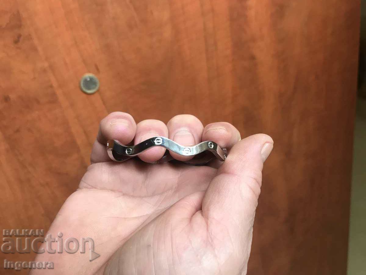 SILVER BRACELET 925 SILVER CARTIER BRAND JEWELRY - 5