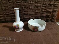Ashtray/vase. Porcelain. Bulgaria