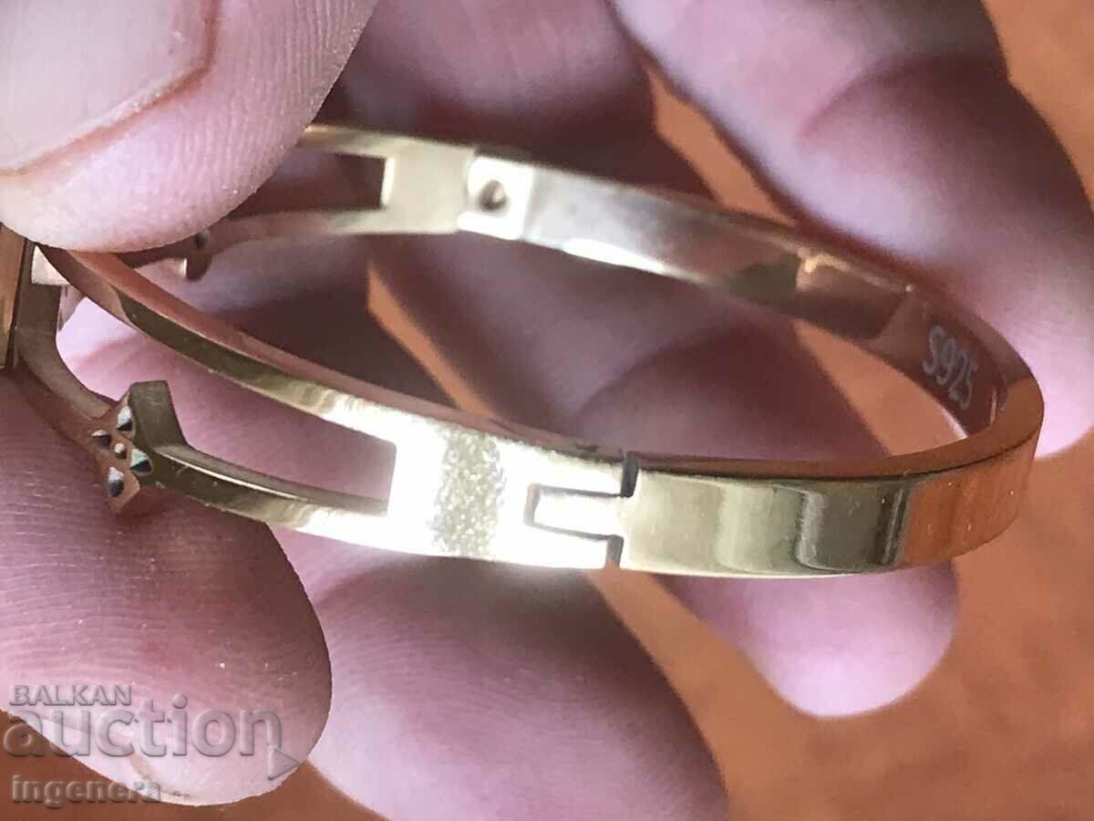 Delivery of BRACELET SILVER SILVER SAMPLE 925 GOLD PLATED Delivery of BRACELET SILVER SILVER SAMPLE 925 GOLD PLATED