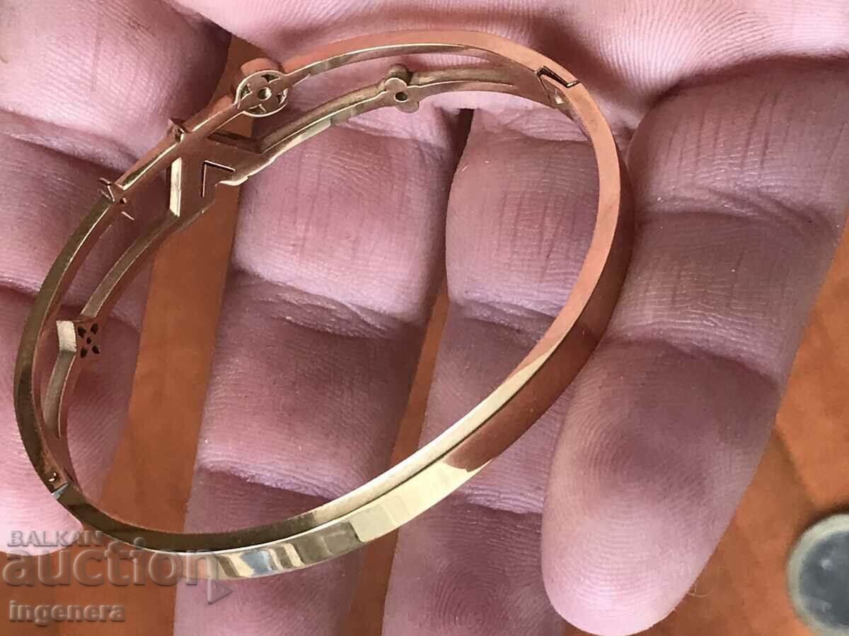 BRACELET SILVER SILVER SAMPLE 925 GOLD PLATED - 5 BRACELET SILVER SILVER SAMPLE 925 GOLD PLATED - 5