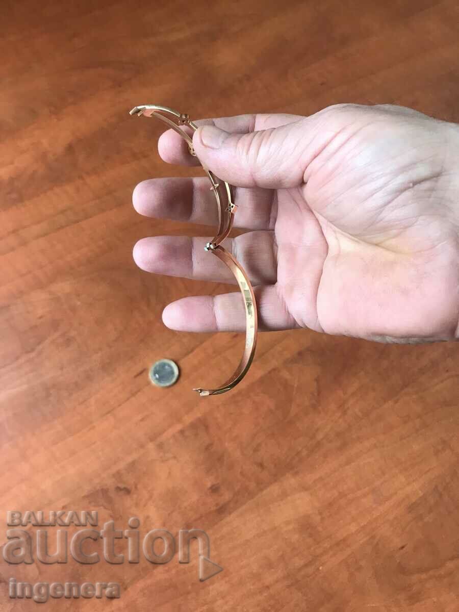 BRACELET SILVER SILVER SAMPLE 925 GOLD PLATED - 7 BRACELET SILVER SILVER SAMPLE 925 GOLD PLATED - 7