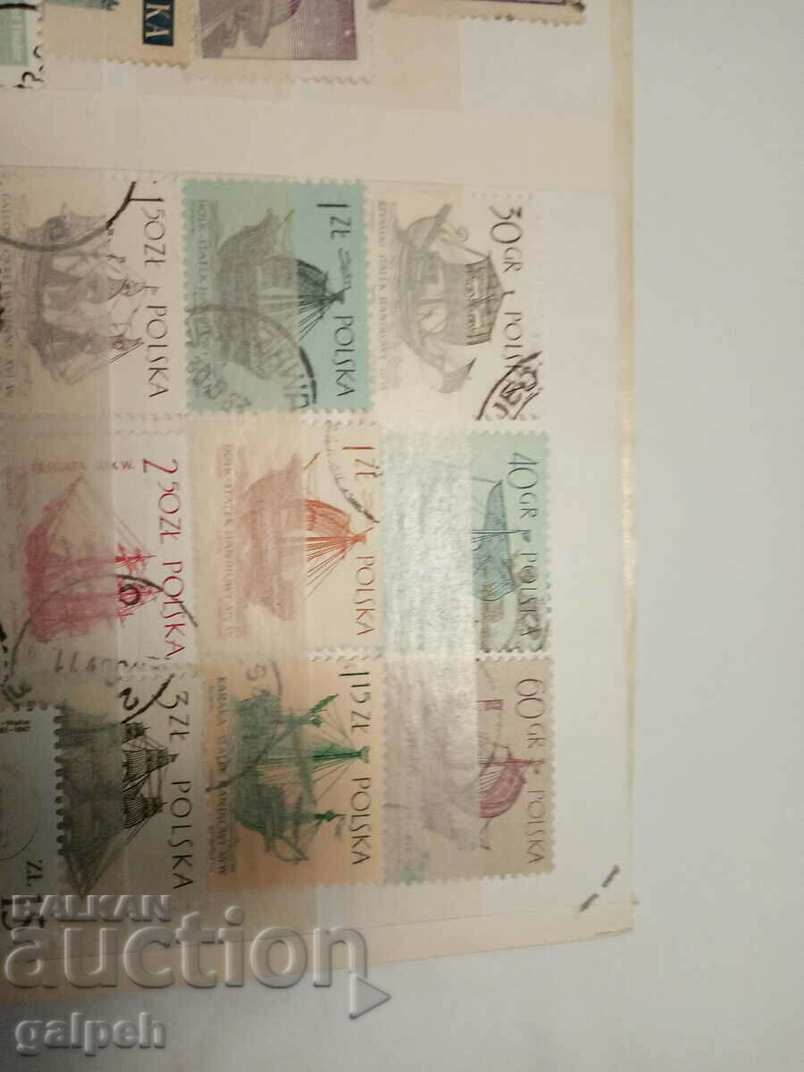 Delivery of POSTAGE STAMPS - POLAND - 30+ pcs.