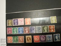 POSTAGE STAMPS - GREAT BRITAIN - 20+ pcs.