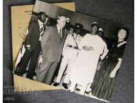 1978 επίσκεψη Todor Zhivkov Νιγηρία Αγκόλα φωτογραφικό άλμπουμ