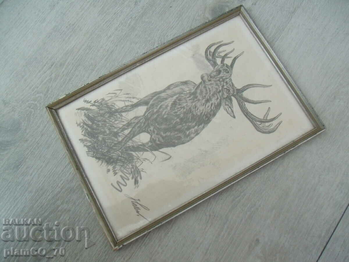 Παράδοση No.*7618 παλιά εικόνα / γραφικό - με ξύλινο πλαίσιο Παράδοση No.*7618 παλιά εικόνα / γραφικό - με ξύλινο πλαίσιο