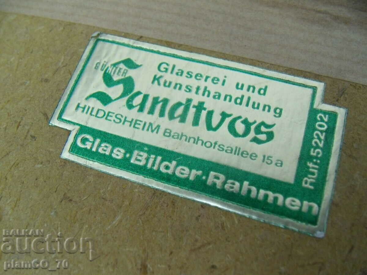 No.*7618 παλιά εικόνα / γραφικό - με ξύλινο πλαίσιο - 6 No.*7618 παλιά εικόνα / γραφικό - με ξύλινο πλαίσιο - 6