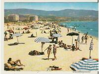 Card Bulgaria Sunny Beach The beach 14 **