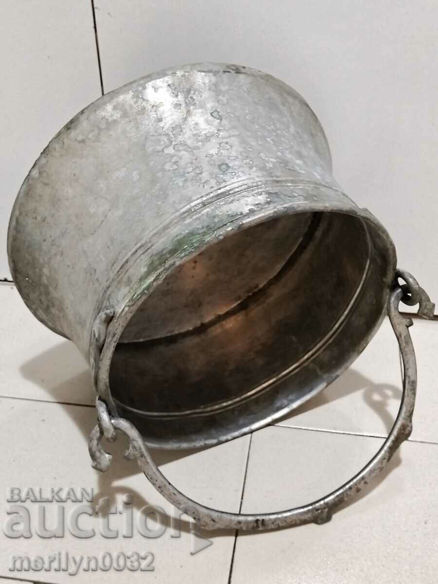 Tinned boiler, copper, water heater, copper copper vessel with price 125.00 BGN | € 63.91 Tinned boiler, copper, water heater, copper copper vessel with price 125.00 BGN | € 63.91