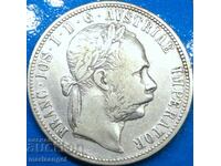 Austria 1 florin 1884 Franz Joseph argint