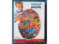 „Puzzle Unicef” (tipărit în Republica Federală Germania)