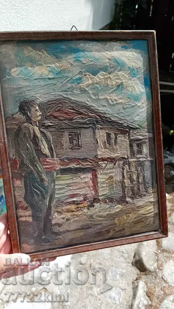Old painting, painted in 1949
