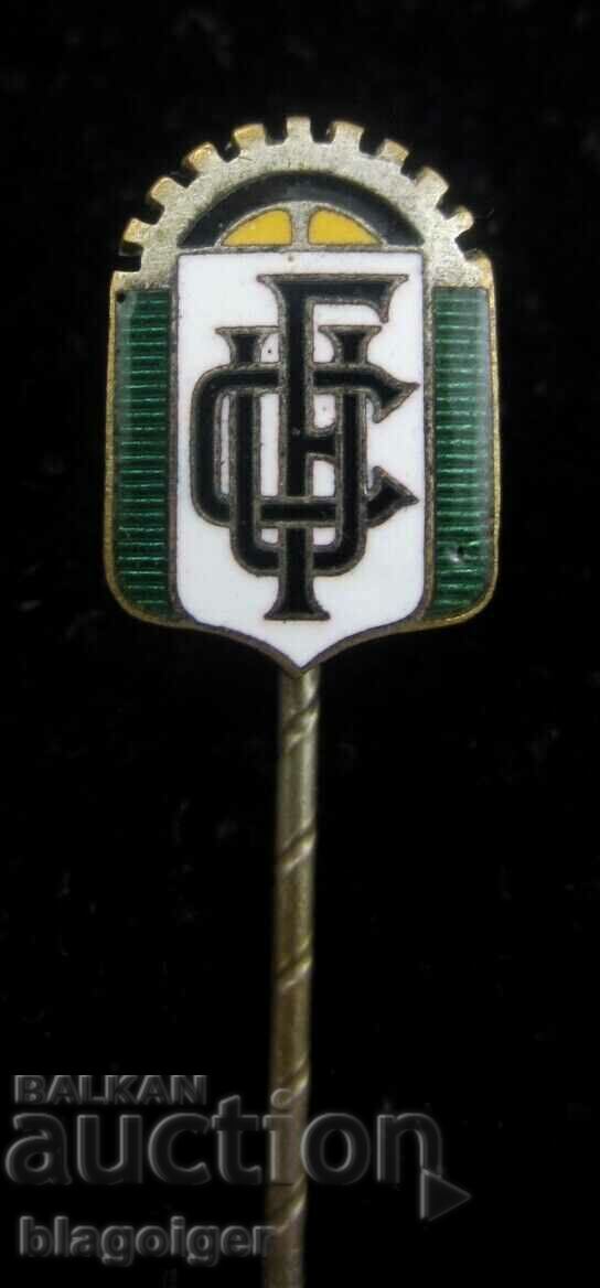 Old Badge - Portuguese Football Club CUF Barreiro - Enamel