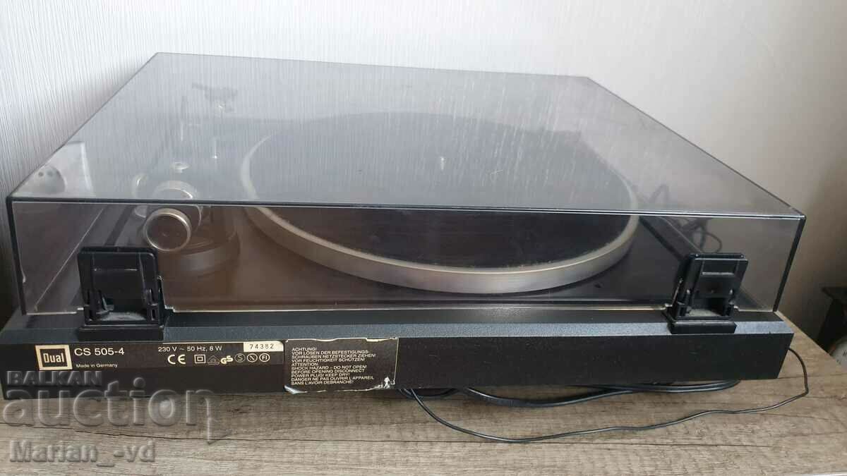 Placă turnantă - DUAL CS 505-4 - 7