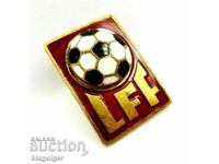 Стара значка-Футболна федерация на Латвия -Емайл