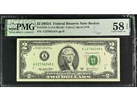 $2 USA 2003 PMG 58 EPQ Choice About Unc