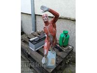Large old educational model model human body muscles 100cm