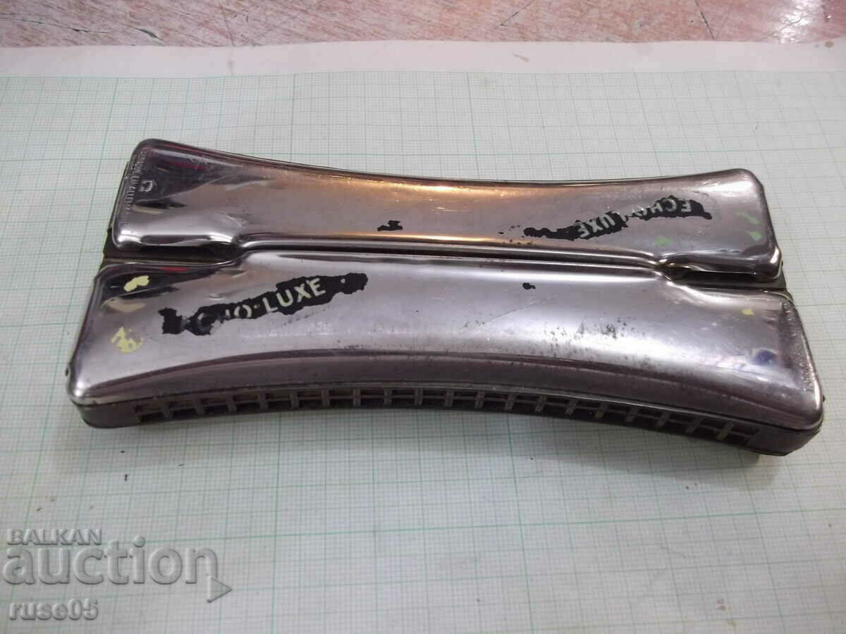 Licitație Armonica "ECHO LUXE - M. HOHNER" germana veche Licitație Armonica "ECHO LUXE - M. HOHNER" germana veche