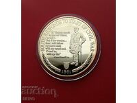 SUA-Medalia-150 de ani de la Războiul Civil-general Robert Lee