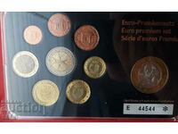 Malta-SET 2008 of 8 euro coins+1 euro 2004-trial