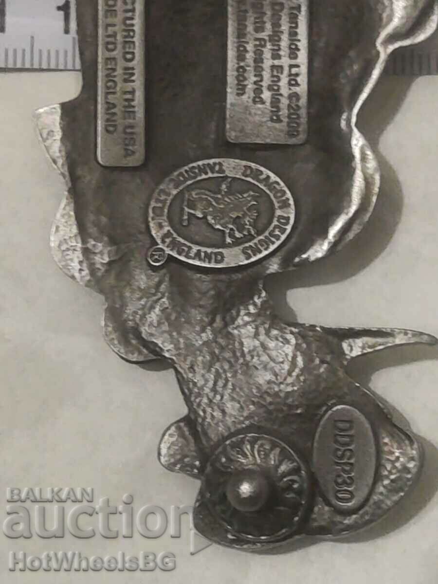 Auction Belt buckle - enamel "Dragon" - women's Auction Belt buckle - enamel "Dragon" - women's