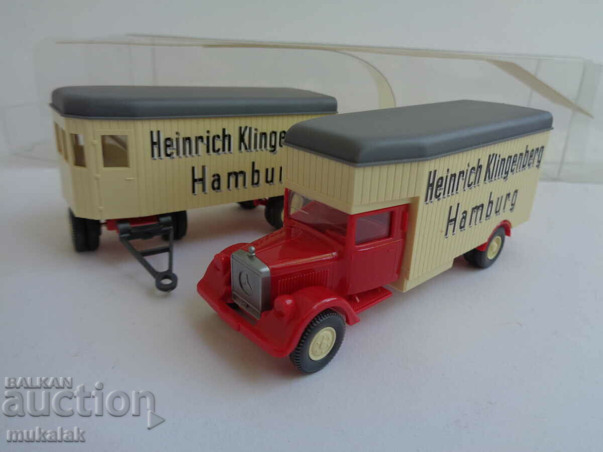 Auction WIKING 1:87 H0 MERCEDES BENZ TRUCK TROLLEY MODEL Auction WIKING 1:87 H0 MERCEDES BENZ TRUCK TROLLEY MODEL
