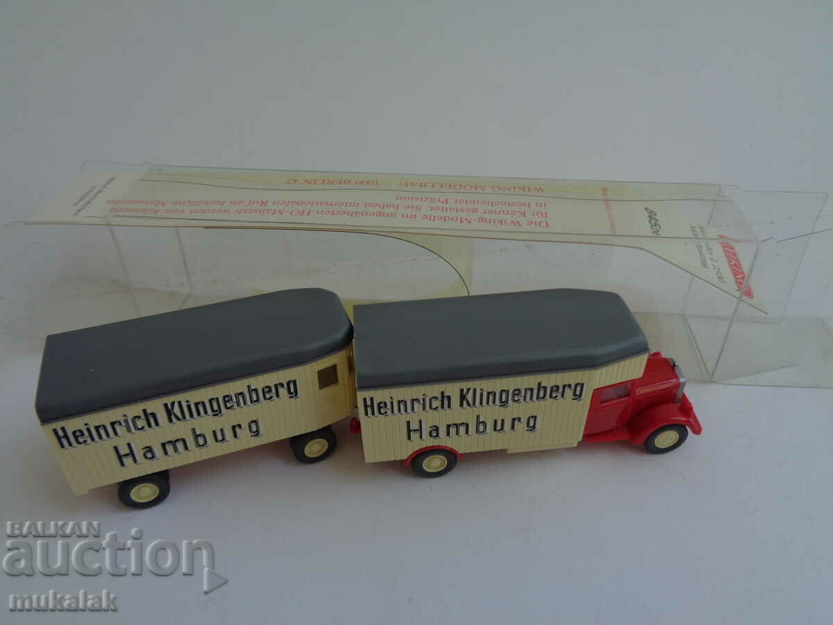 Delivery of WIKING 1:87 H0 MERCEDES BENZ TRUCK TROLLEY MODEL Delivery of WIKING 1:87 H0 MERCEDES BENZ TRUCK TROLLEY MODEL