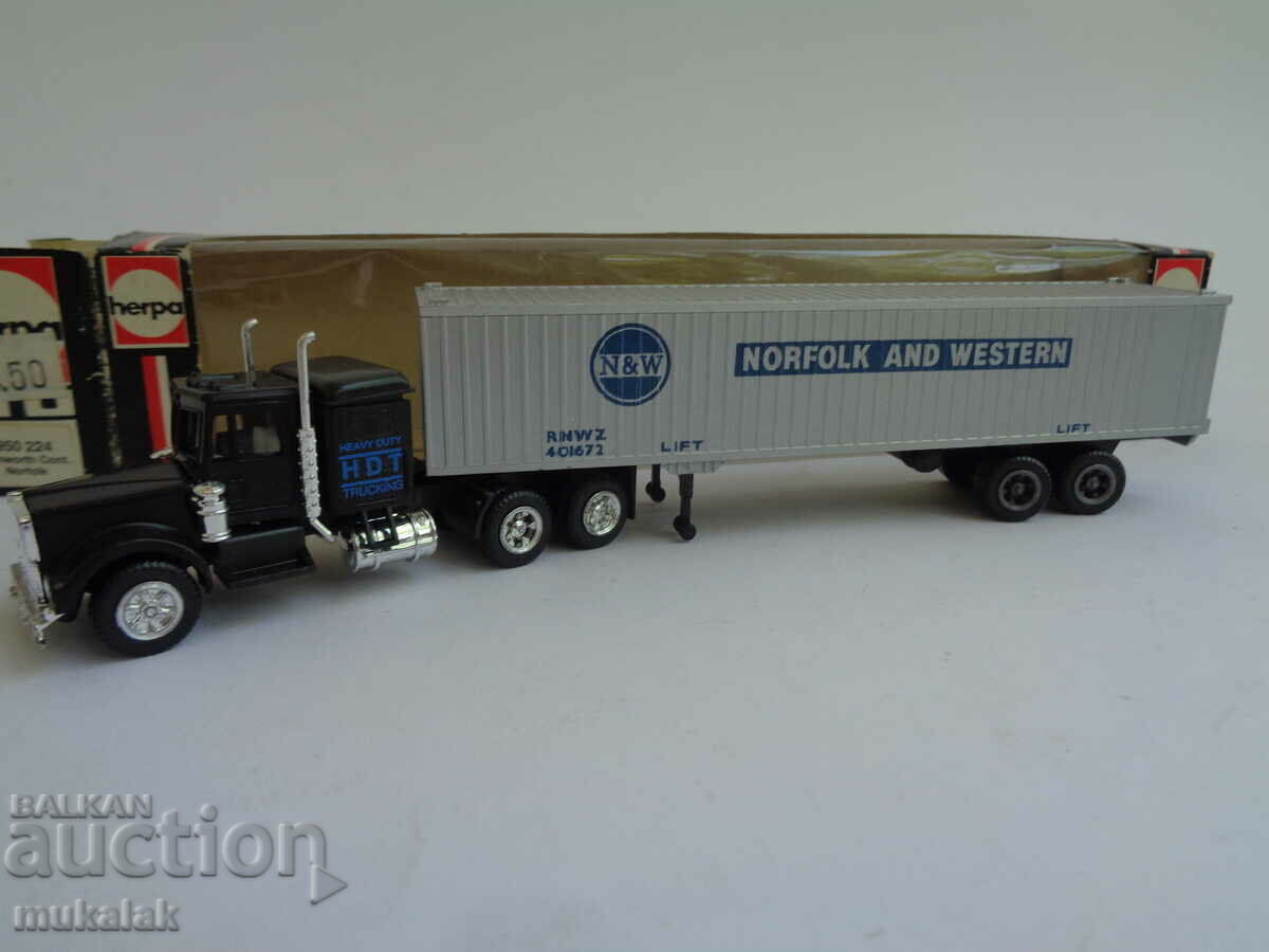 HERPA 1:87 H0 KENWORTH ΜΟΝΤΕΛΟ ΤΡΟΛΕΪ ΦΟΡΤΗΓΟΥ με τιμή 15.00 BGN | € 7.67 HERPA 1:87 H0 KENWORTH ΜΟΝΤΕΛΟ ΤΡΟΛΕΪ ΦΟΡΤΗΓΟΥ με τιμή 15.00 BGN | € 7.67