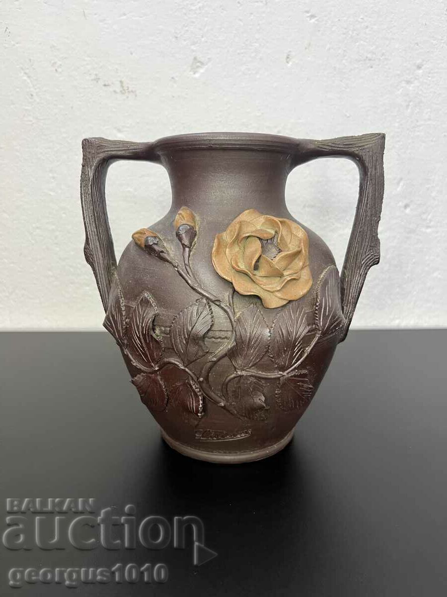 Ceramic vase #5622