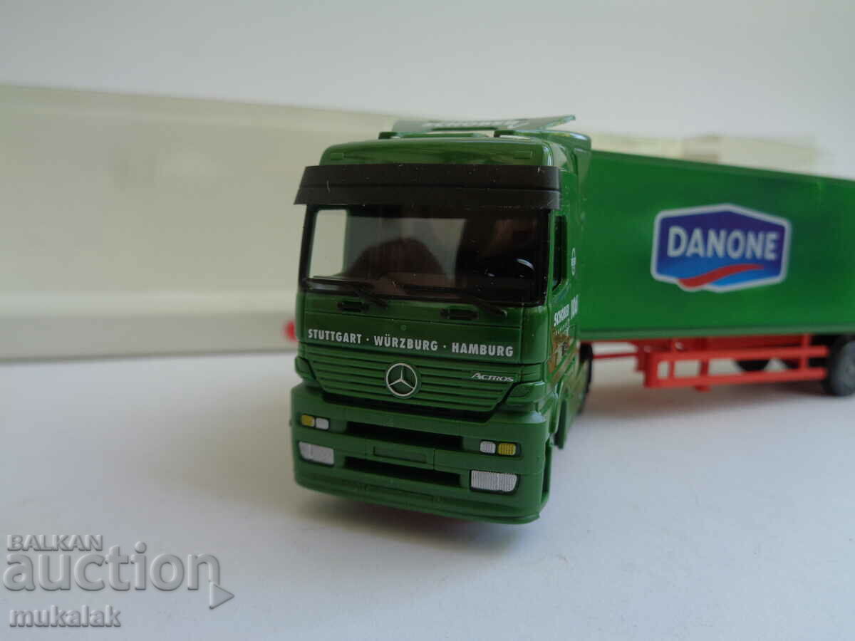 Auction WIKING 1:87 H0 MERCEDES BENZ ACTROS TRUCK TROLLEY MODEL Auction WIKING 1:87 H0 MERCEDES BENZ ACTROS TRUCK TROLLEY MODEL