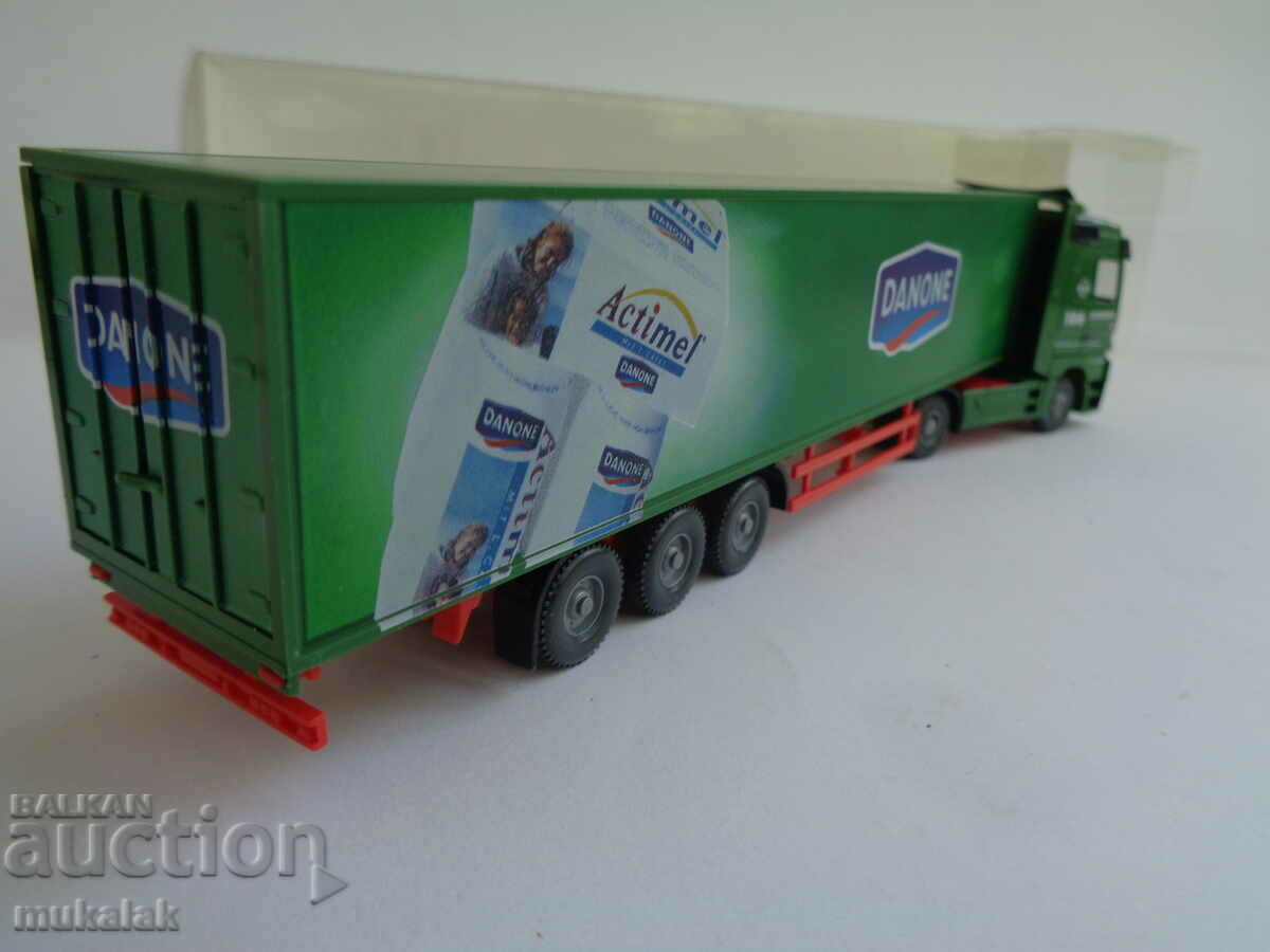 WIKING 1:87 H0 MERCEDES BENZ ACTROS TRUCK TROLLEY MODEL - 6 WIKING 1:87 H0 MERCEDES BENZ ACTROS TRUCK TROLLEY MODEL - 6