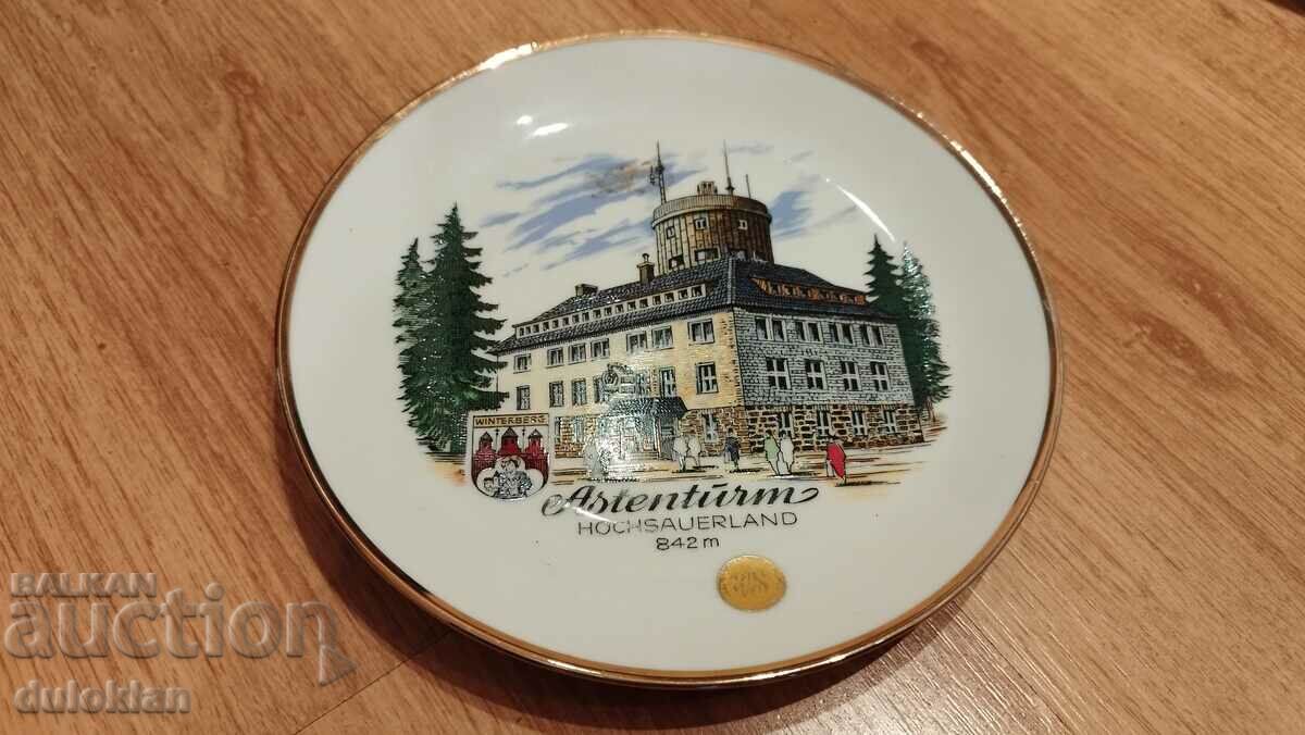 A beautiful decorative plate from Germany.