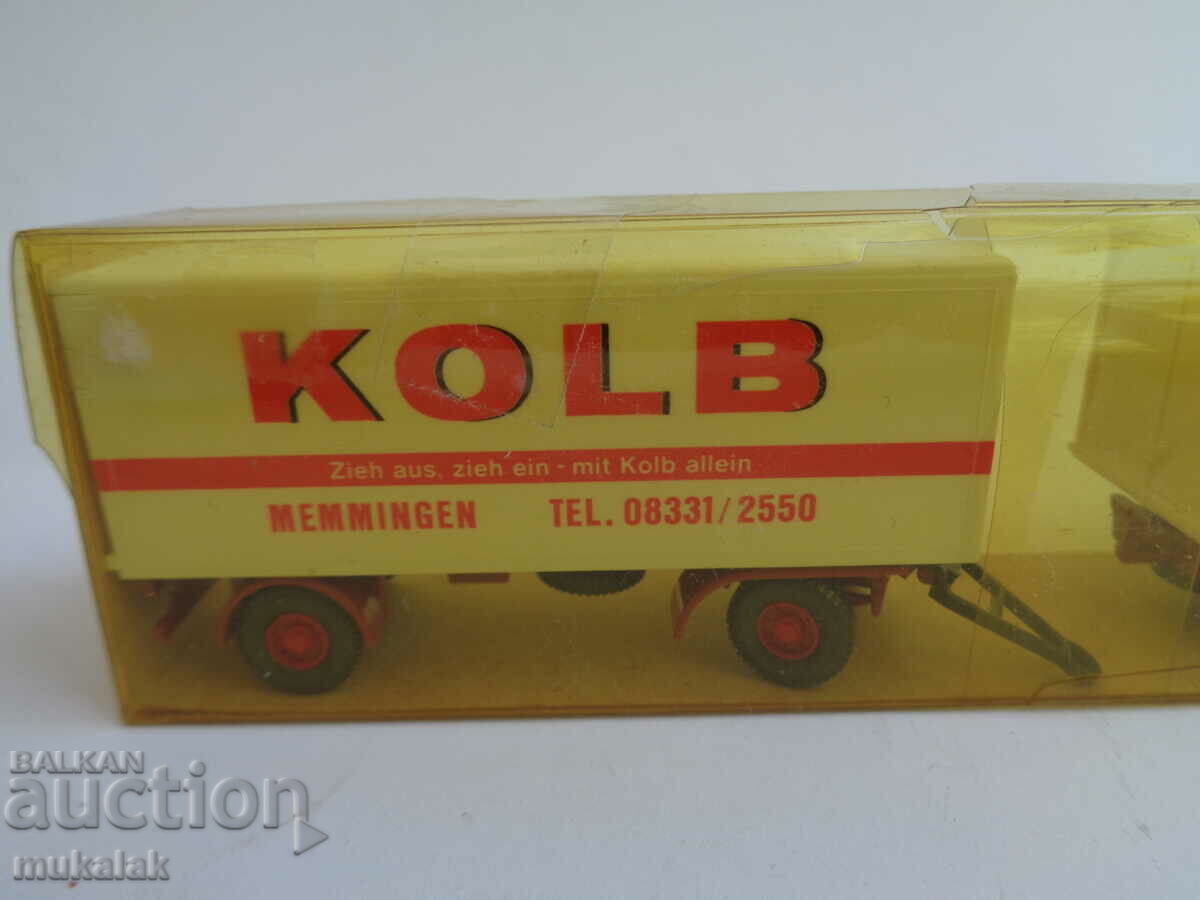 WIKING 1:87 H0 MERCEDES BENZ TRUCK TROLLEY MODEL - 5 WIKING 1:87 H0 MERCEDES BENZ TRUCK TROLLEY MODEL - 5