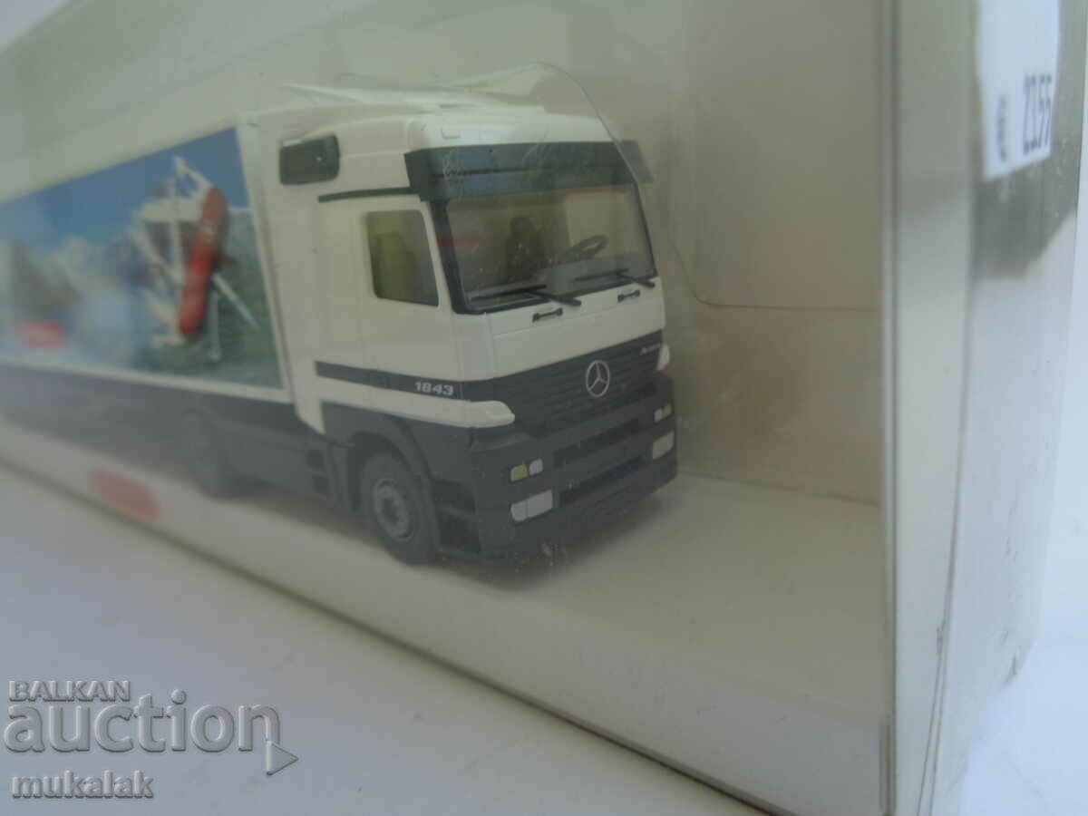WIKING 1:87 H0 MERCEDES BENZ ACTROS TRUCK TROLLEY MODEL with price 25.00 BGN | € 12.78