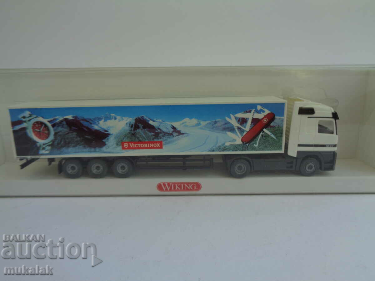 WIKING 1:87 H0 MERCEDES BENZ ACTROS TRUCK TROLLEY MODEL