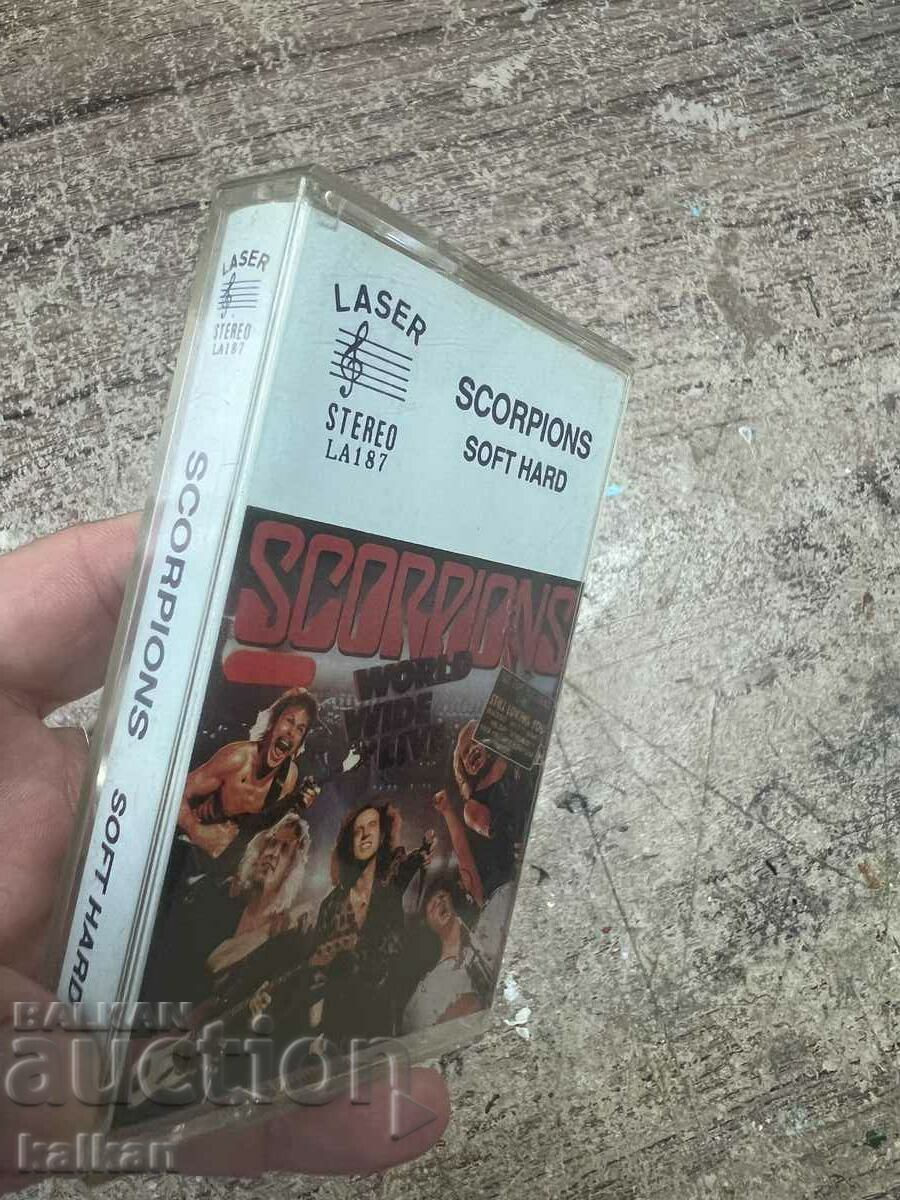 Audiocassette Scorpions with price 15.00 BGN | € 7.67 Audiocassette Scorpions with price 15.00 BGN | € 7.67