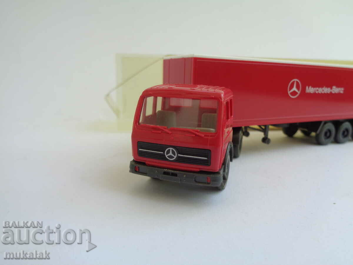 Auction  WIKING 1:87 H0 MERCEDES BENZ TIRE TRUCK TROLLEY MODEL