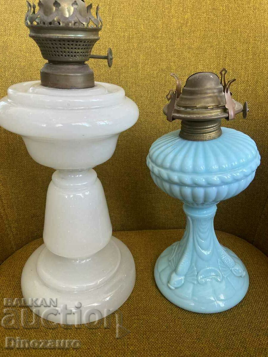 Lot of gas lamps