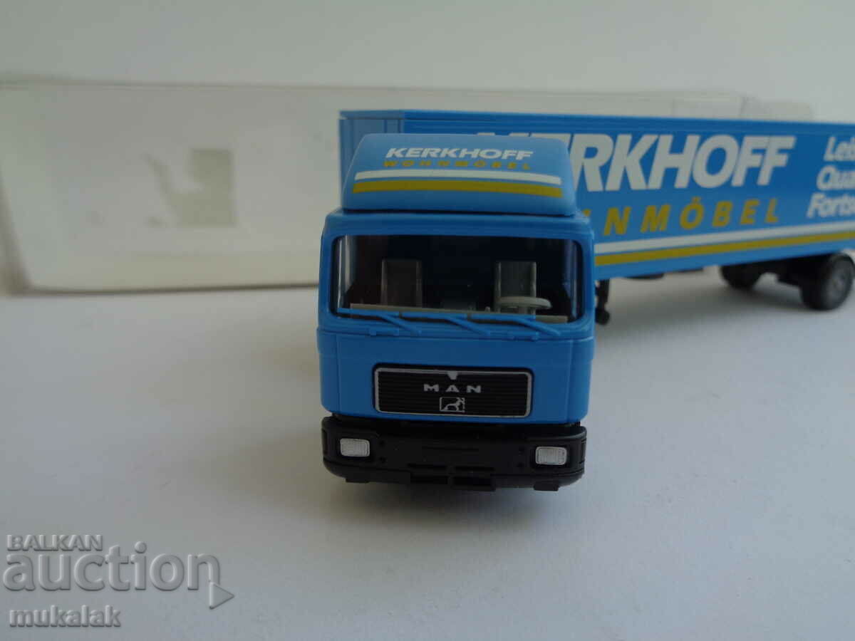 Auction WIKING 1:87 H0 MAN TRUCK TRUCK TROLLEY MODEL Auction WIKING 1:87 H0 MAN TRUCK TRUCK TROLLEY MODEL