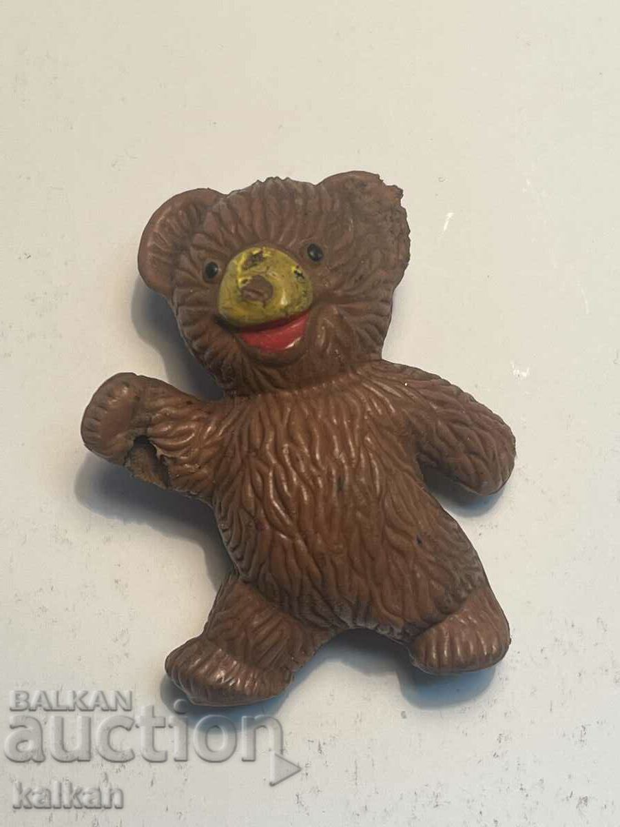 Rubber toy bear