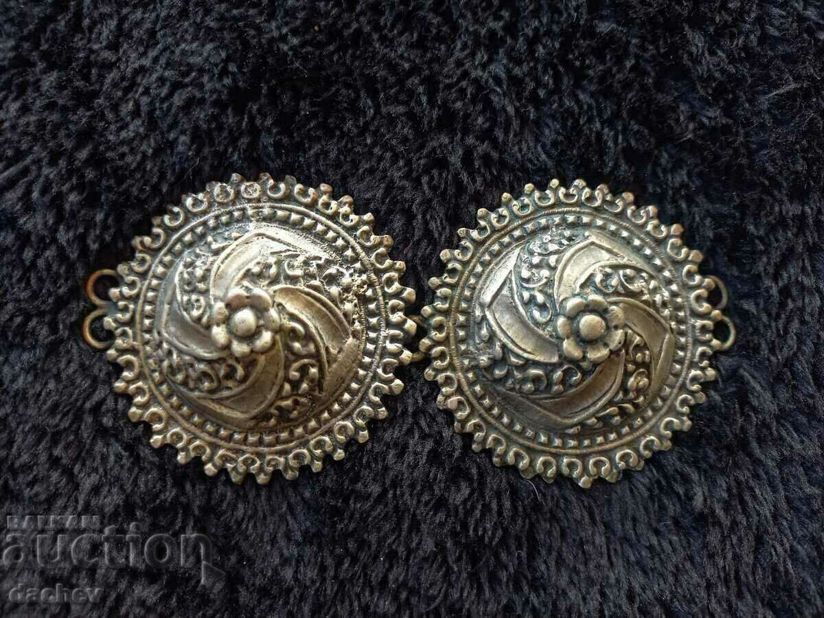 Renaissance Silver Macedonian pafti pafti costume jewelry 19C Renaissance Silver Macedonian pafti pafti costume jewelry 19C