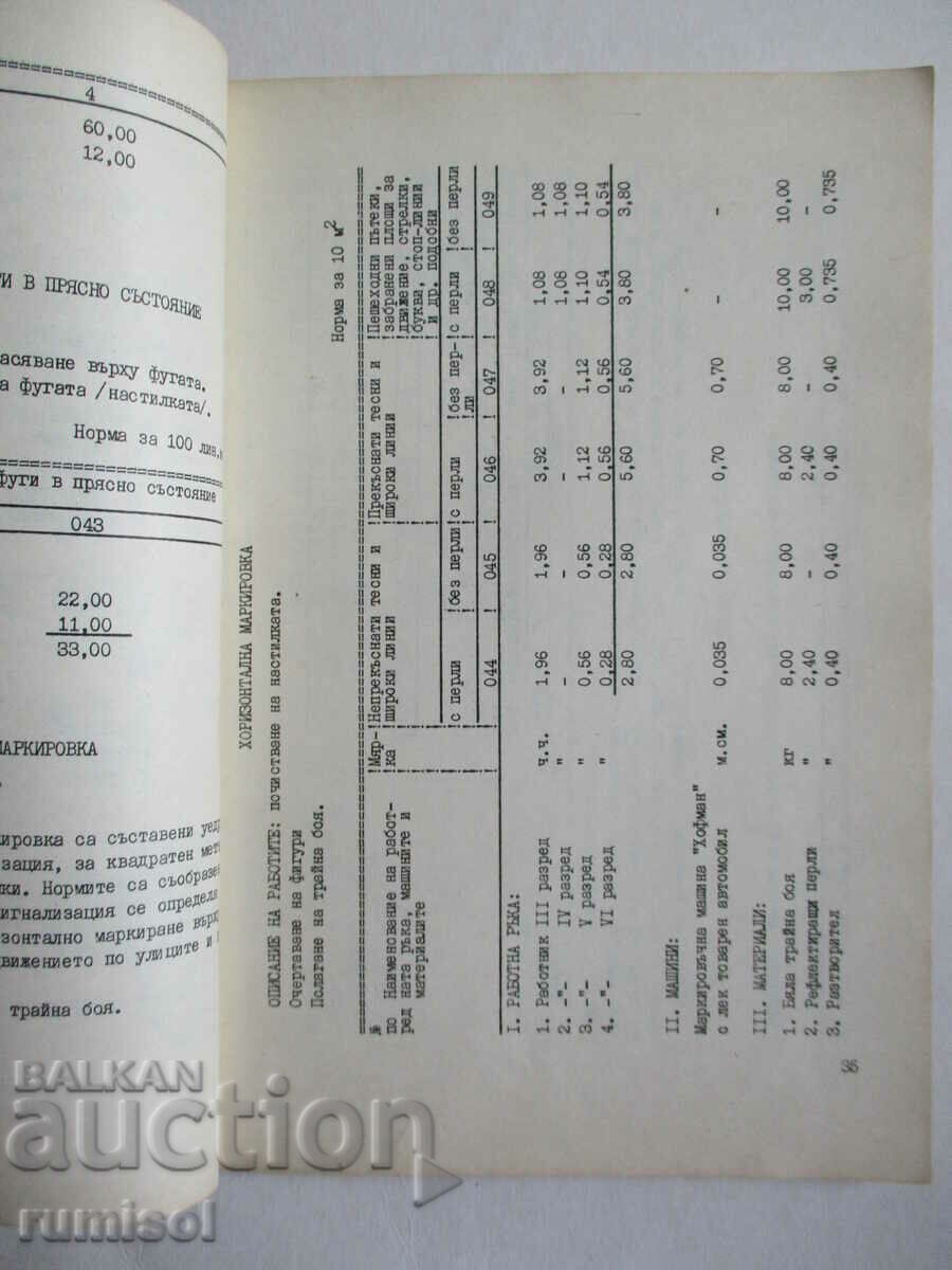 Road and railway construction - consolidated estimated norms No. 3 - 5 Road and railway construction - consolidated estimated norms No. 3 - 5