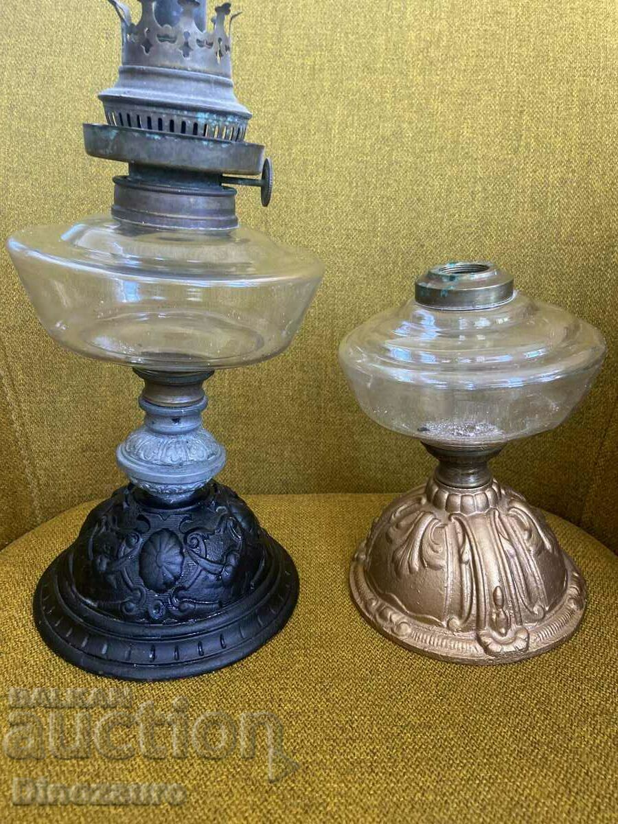 Lot Gas lamps