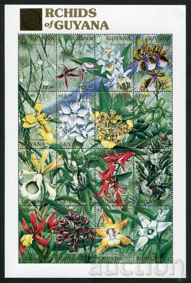 Guyana 1990 MnH - Flora, Flowers, Orchids