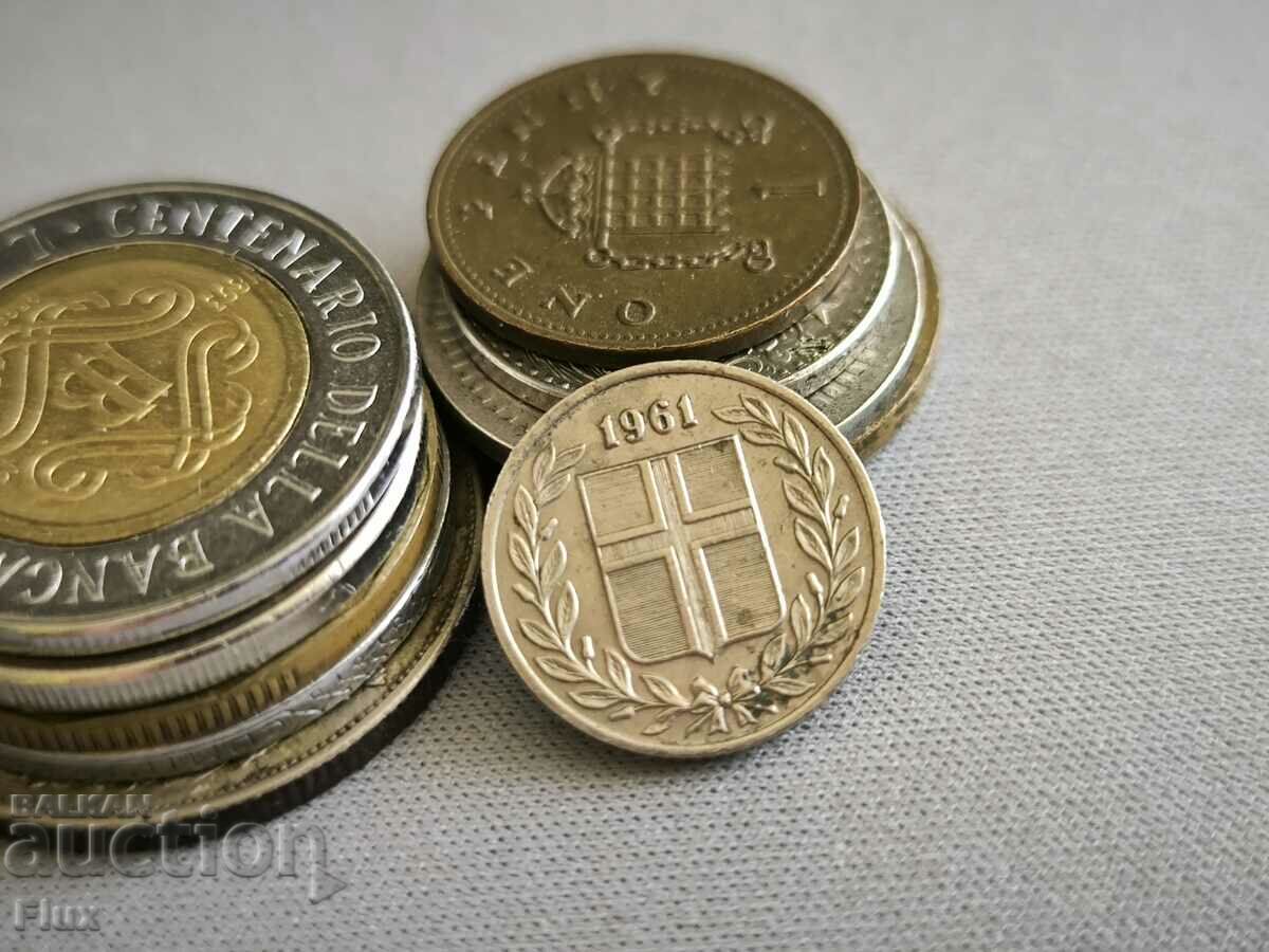 Coin - Iceland - 25 aurar | 1961 with price 2.25 BGN | € 1.15 Coin - Iceland - 25 aurar | 1961 with price 2.25 BGN | € 1.15