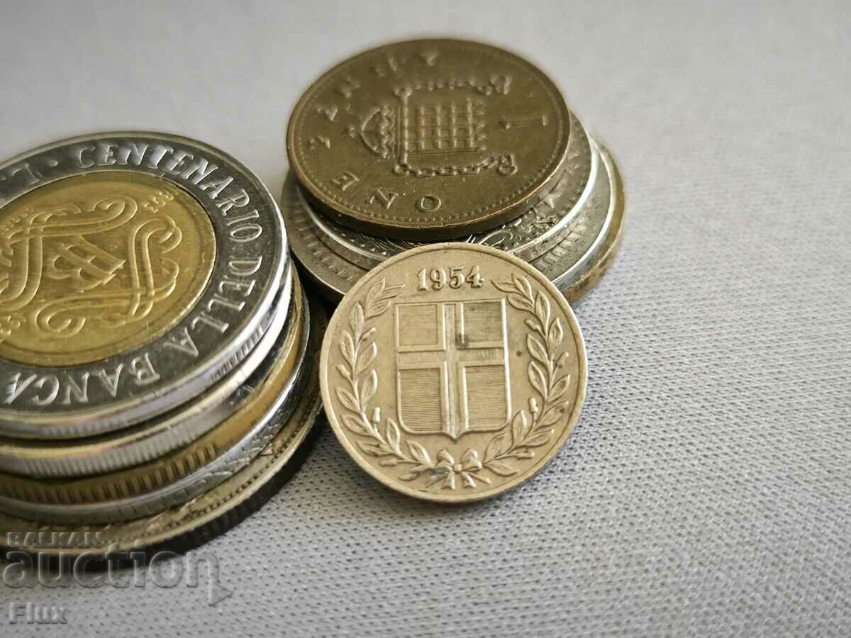 Moneda - Islanda - 25 aurar | 1954 cu preț 3.00 BGN | € 1.53 Moneda - Islanda - 25 aurar | 1954 cu preț 3.00 BGN | € 1.53