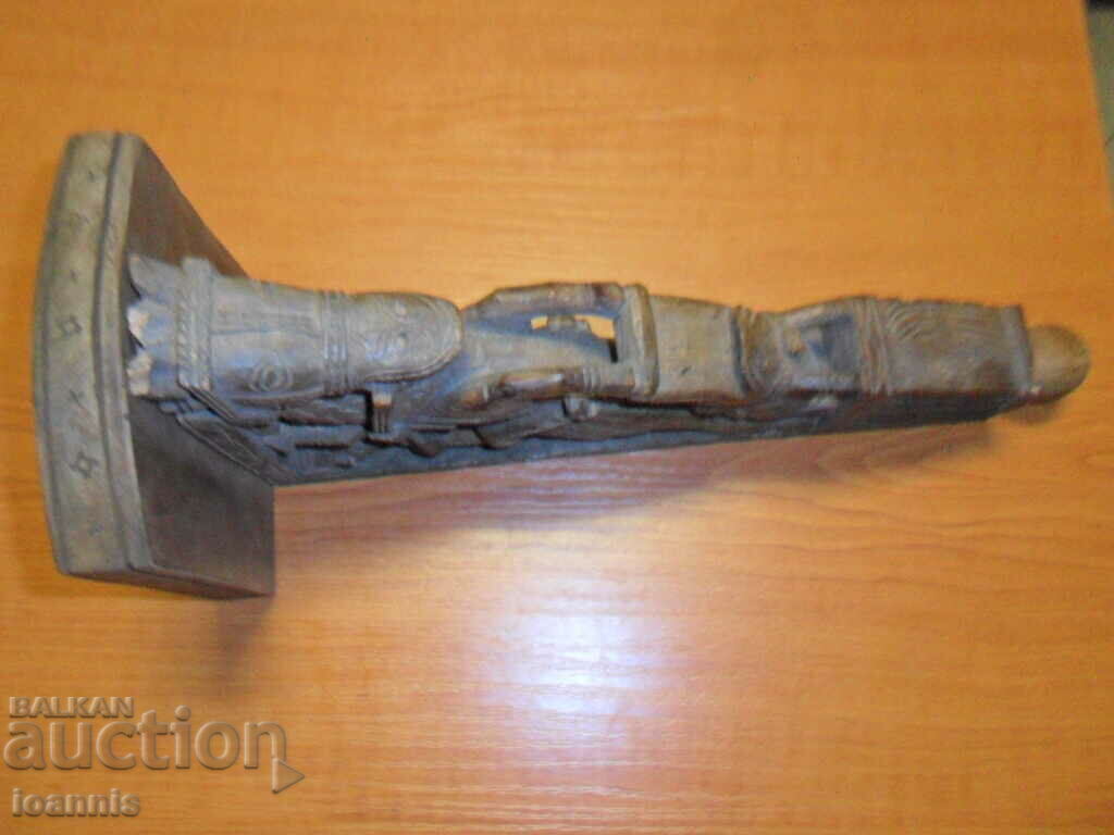 Auction  Wood carving, icon stand